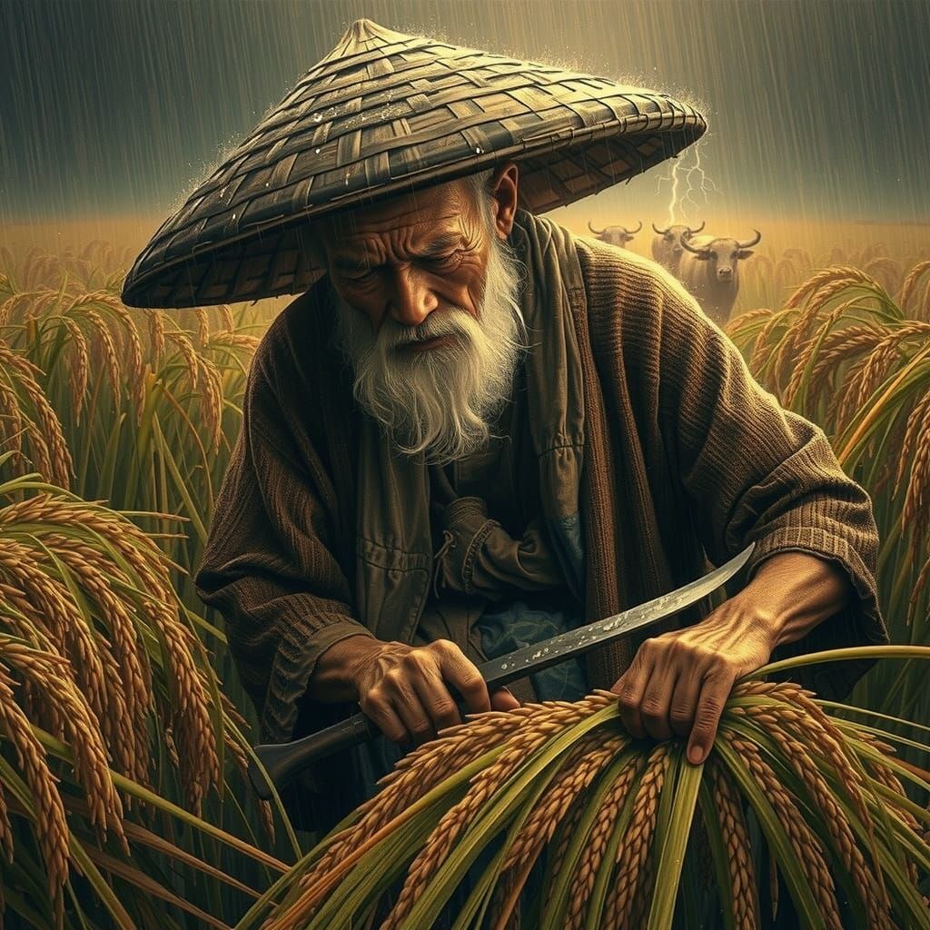 The Harvest and the Storm  by @RC