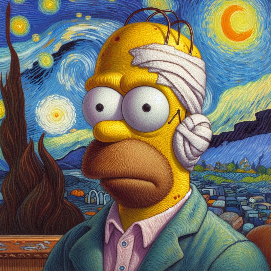 Homer Van Gogh