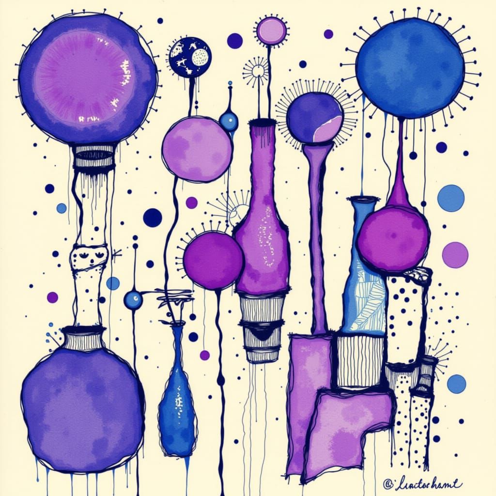 <lora:BLUEBERRY INK:1.0> Dolls