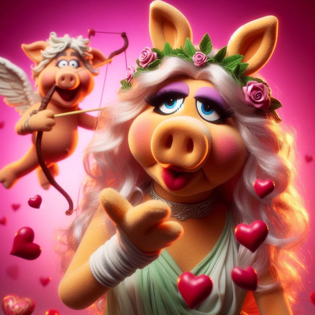 Miss Piggy, Godess of Love (Miss Piggy/Aphrodite)