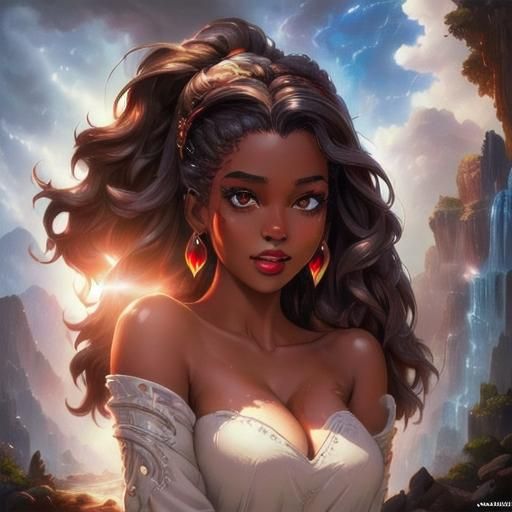 <lora:Eunhagye Bijeon:1.0>, Woman Wearing A White Dress, Detailed Face, Symmetrical Perfect Face And Body, Detailed Painting By Artgerm And...