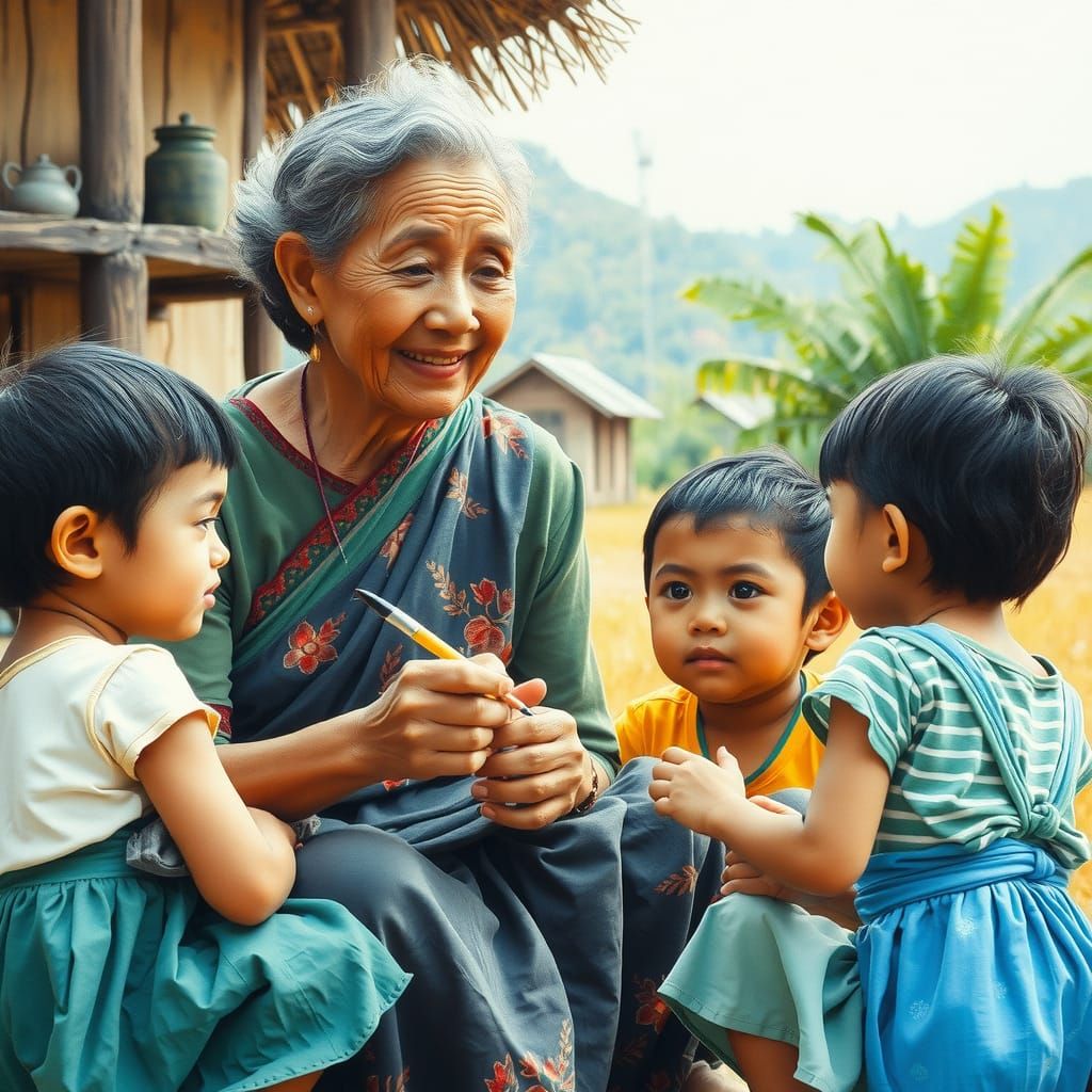 Grandma sharing her Wisdom  by @iAmDaddyRandy