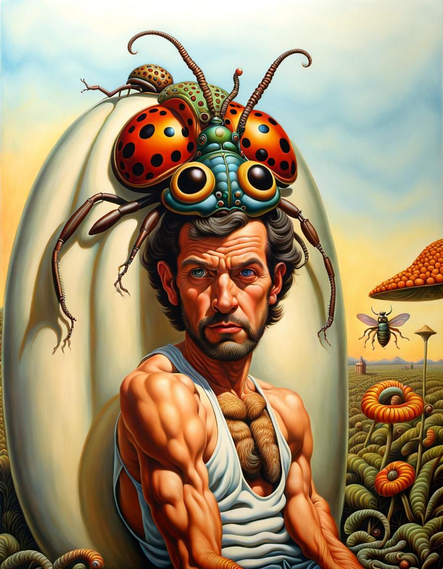 People are connected with nature.
