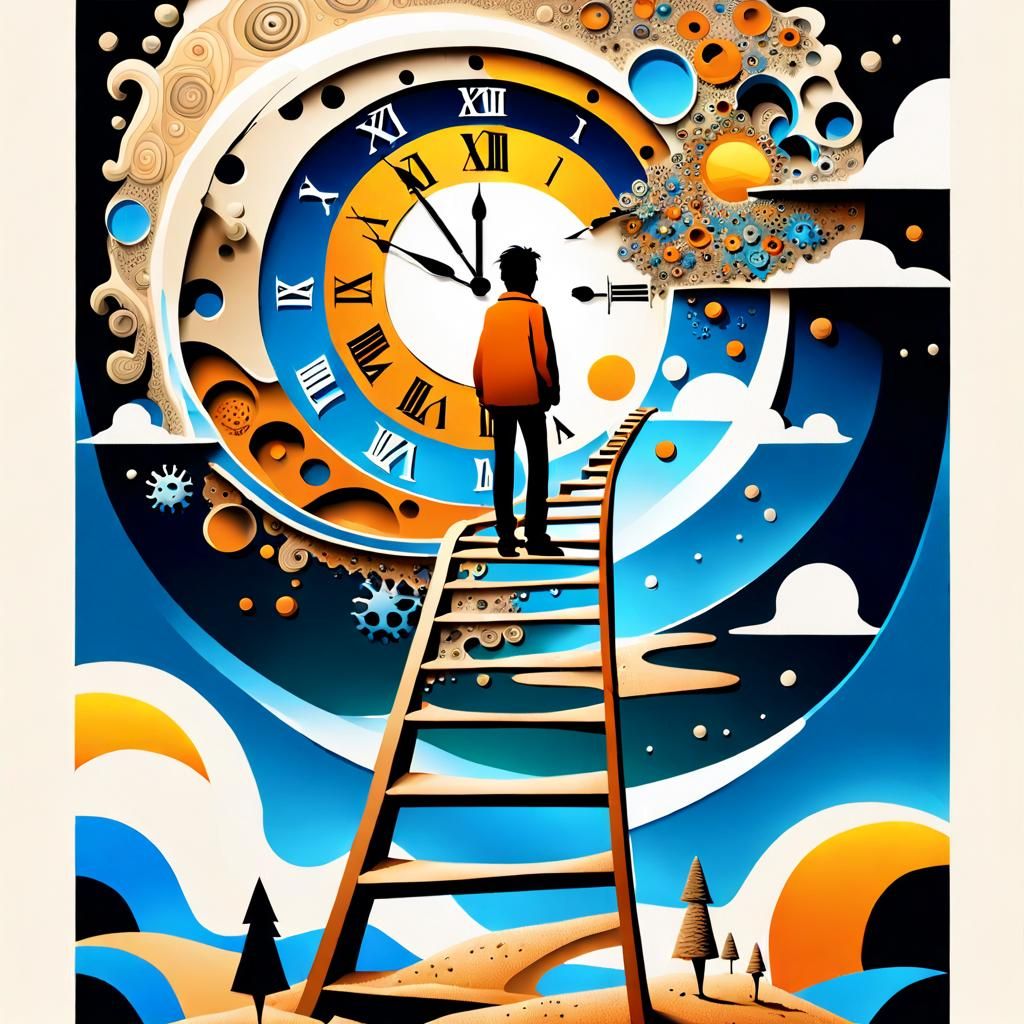 unusual shapes such as, passing time, Inperfect creatures. Liquid ...