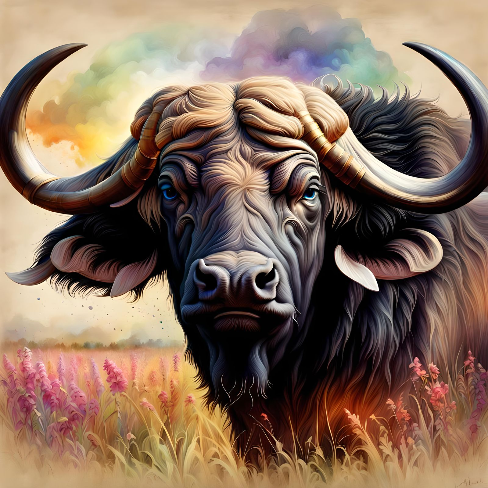 African Buffalo  by @Momster11