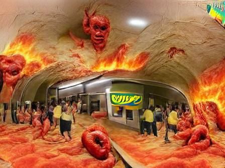 Subway in hell