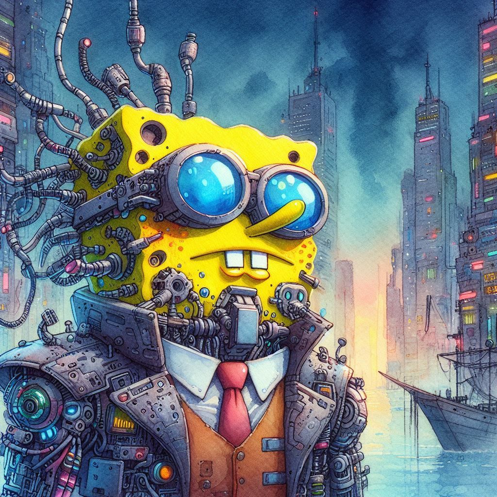 SpongeBob Cyberpunkpants