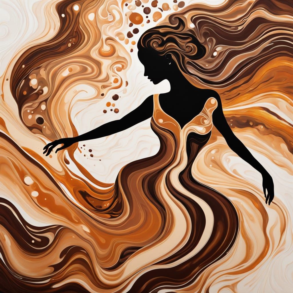 The mocha dancer...  by @Gerber