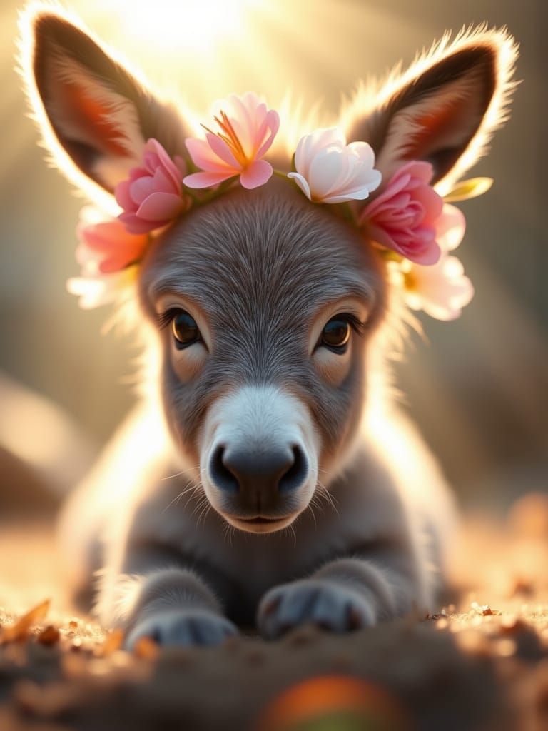 Baby Donkey   by @BexRab