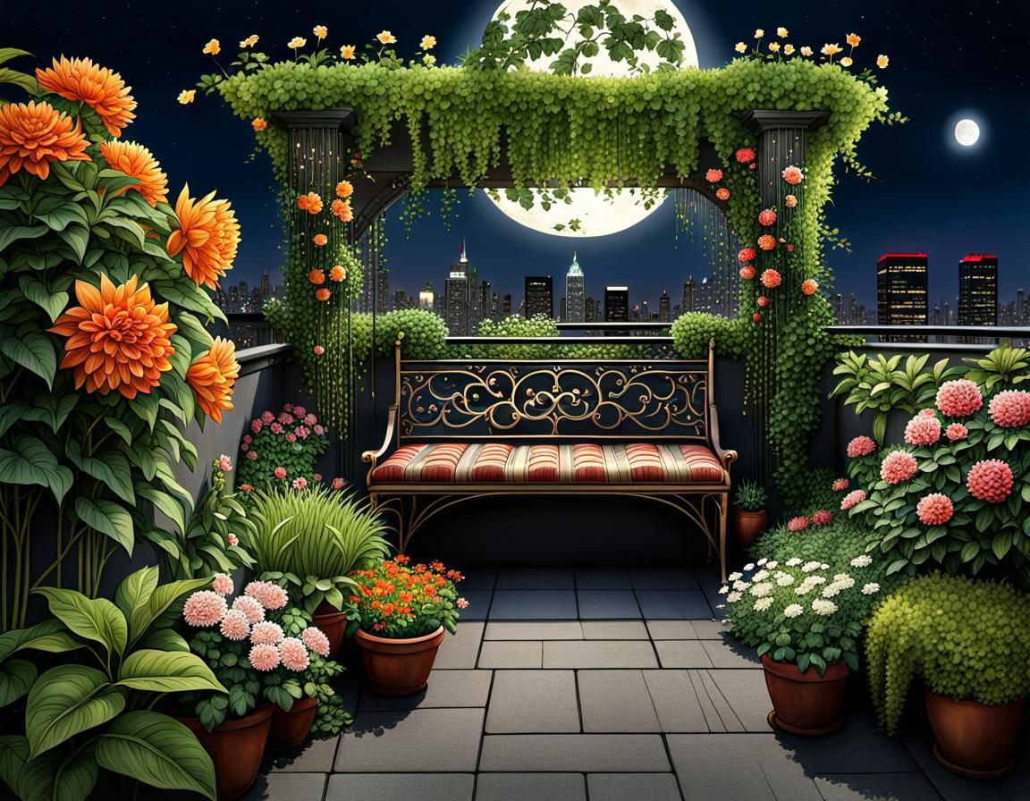 Secret Garden - AI Generated Artwork - NightCafe Creator