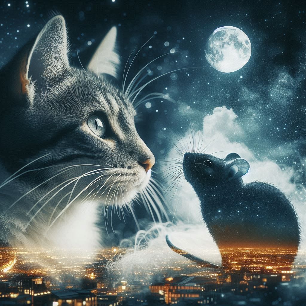 A game of cat and mouse