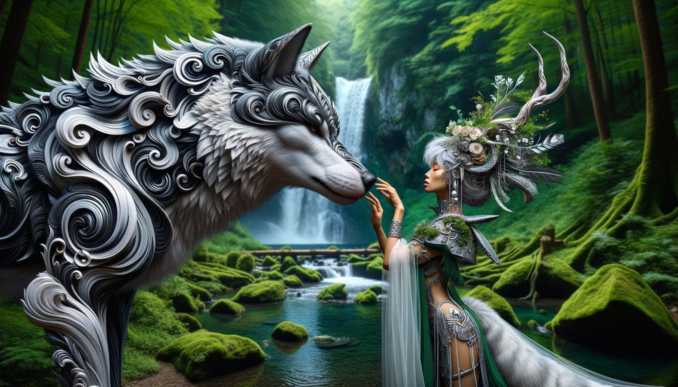 The Wolf and the Kitsune
