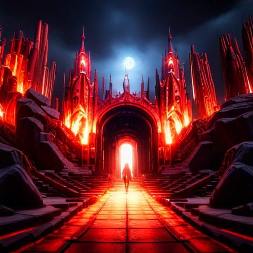 The entrance to Hell