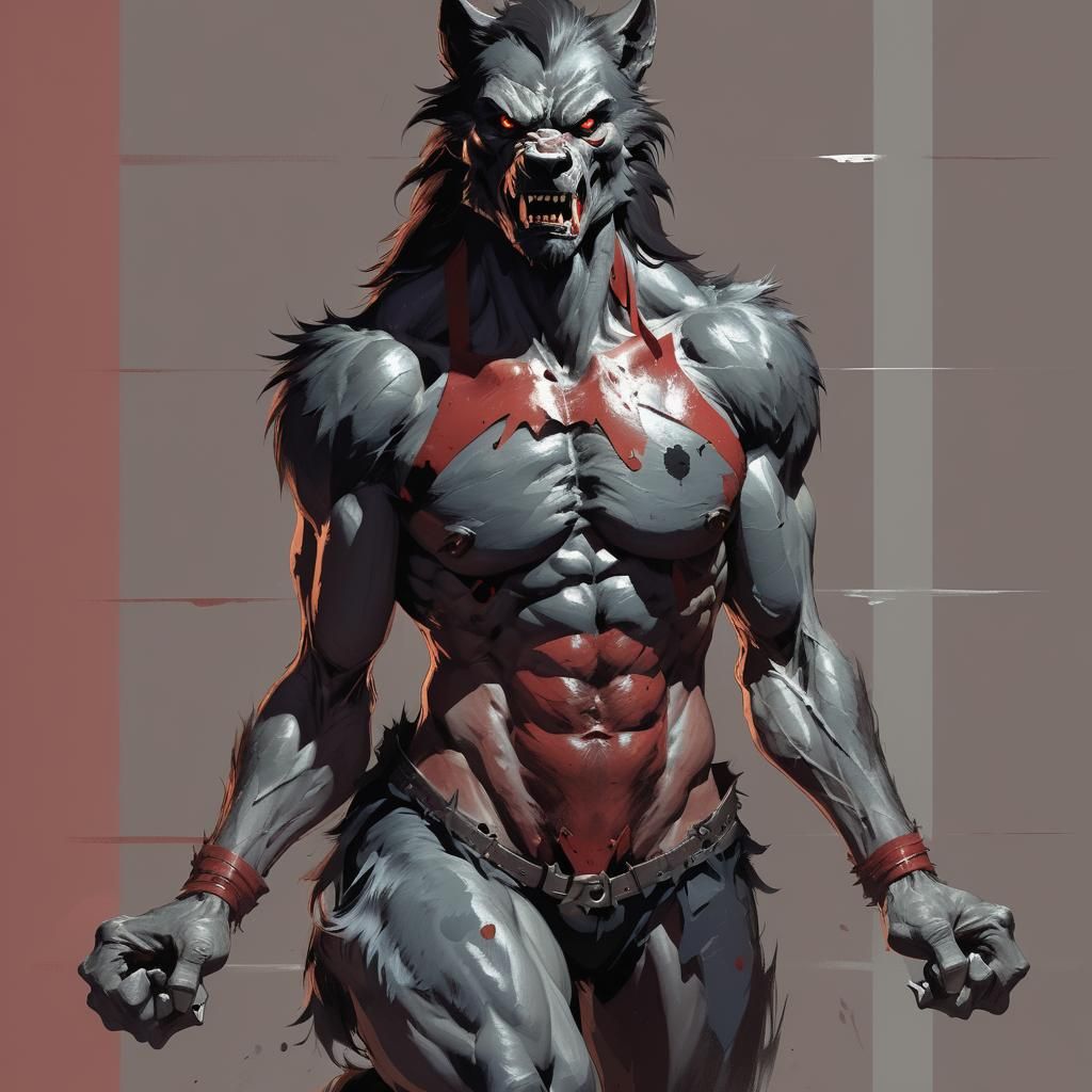 Powerful werewolf 