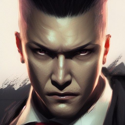 Anger in a human form