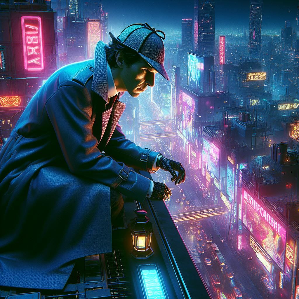 Sherlock in Nighcity (story in description)