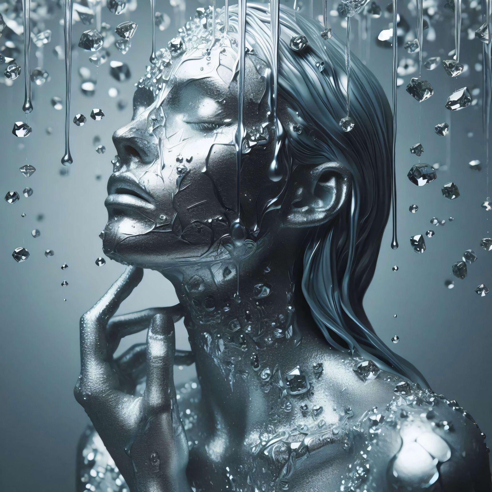 Women textured by @Trixelle