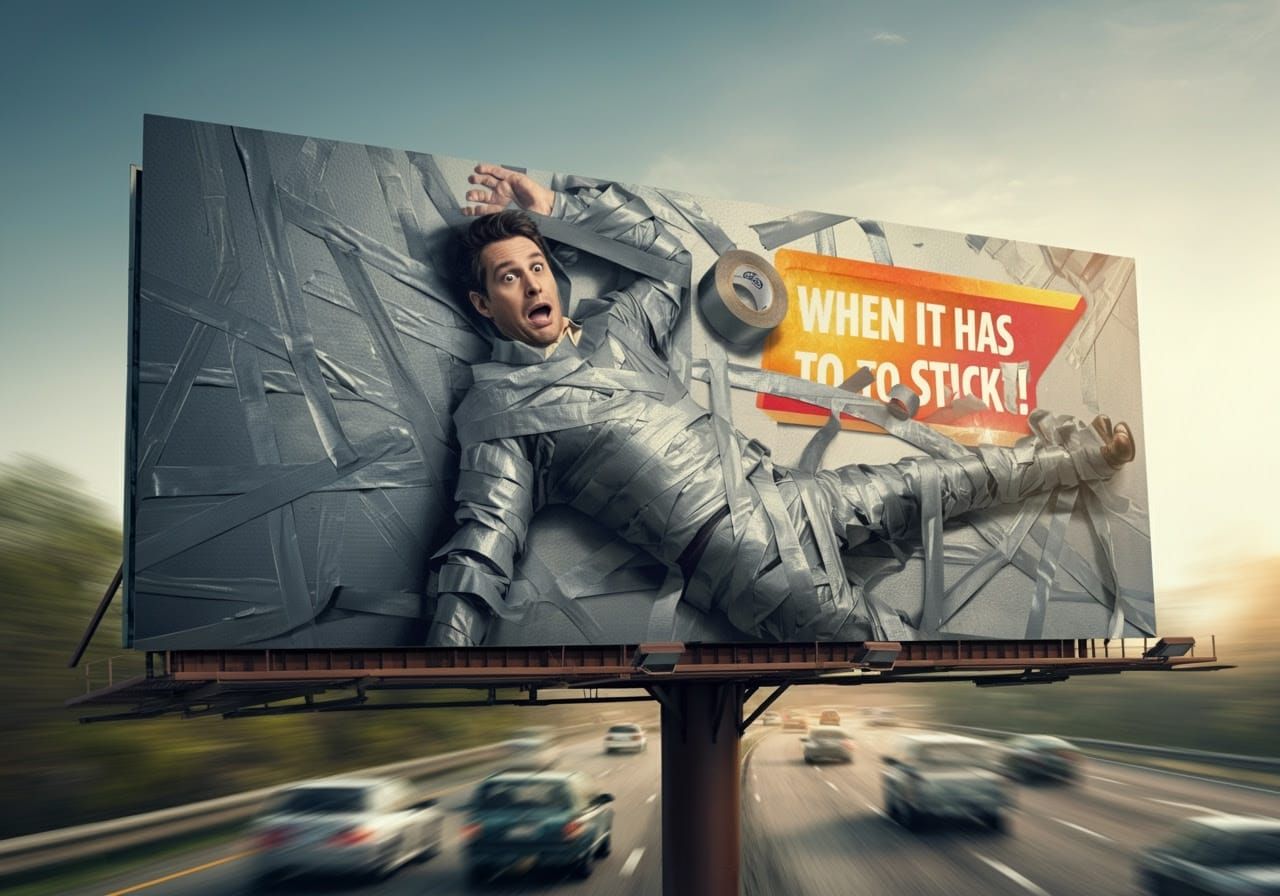 Silly Billboard  by @Colin Davis
