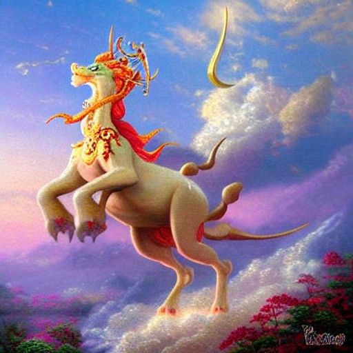 qilin in the sky