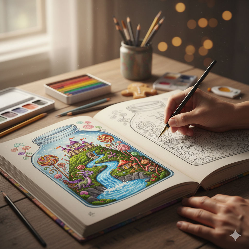 Illustrating a children's book