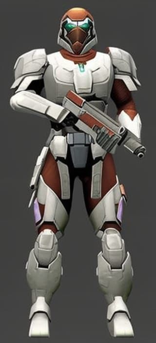 Sci-Fi Trooper Experiments #2 2023-01-31 (Inspired by Halo, ...