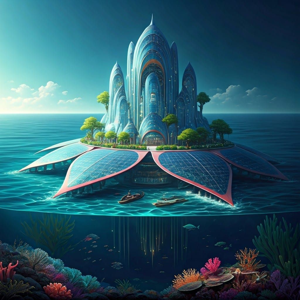 The Solar Orchid  by @tarek