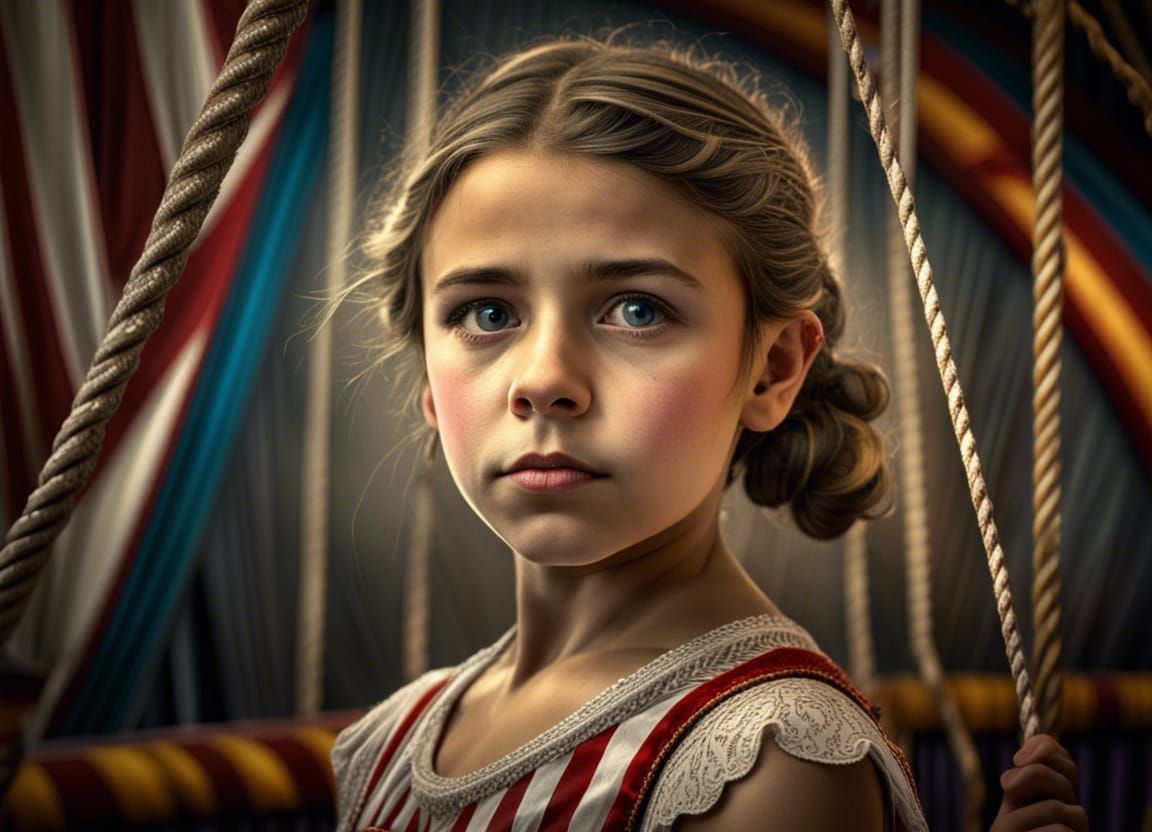 Bulgarian princess NOT on a visible tightrope, LOL