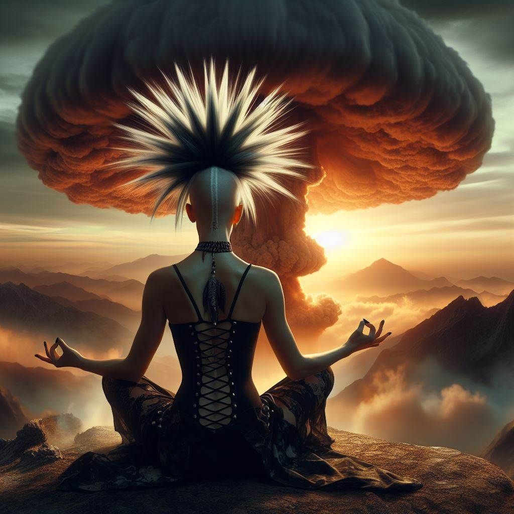 Moment before extinction