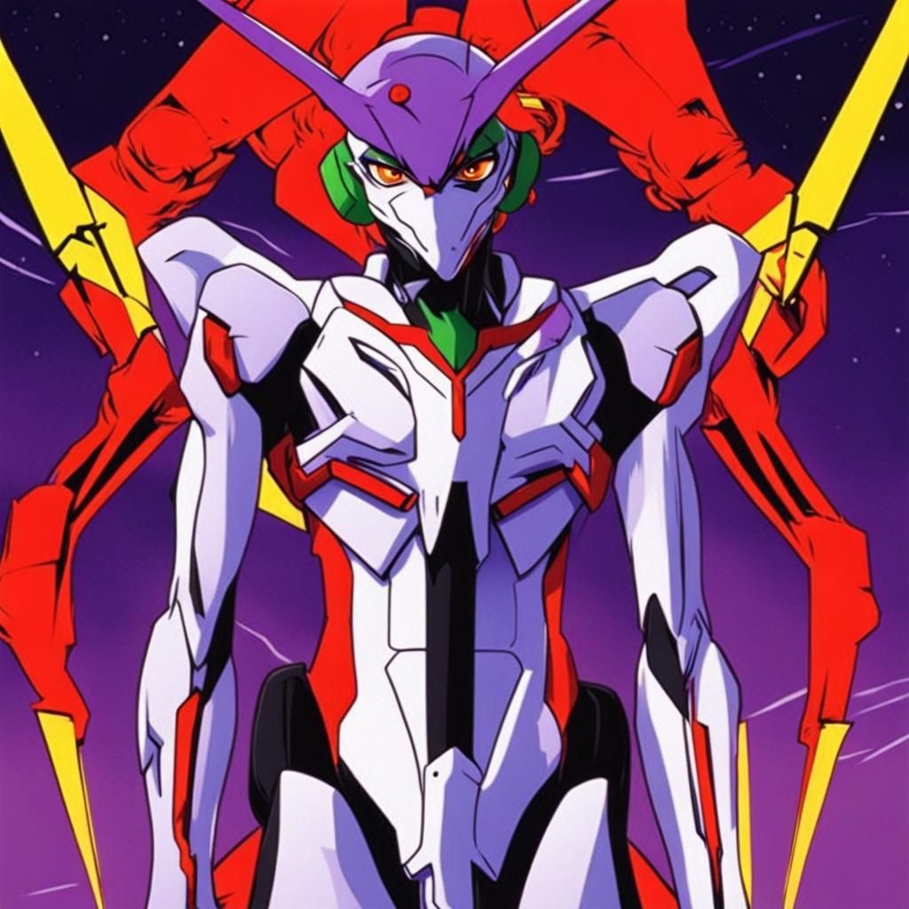 Neon genisis evangelion - AI Generated Artwork - NightCafe Creator