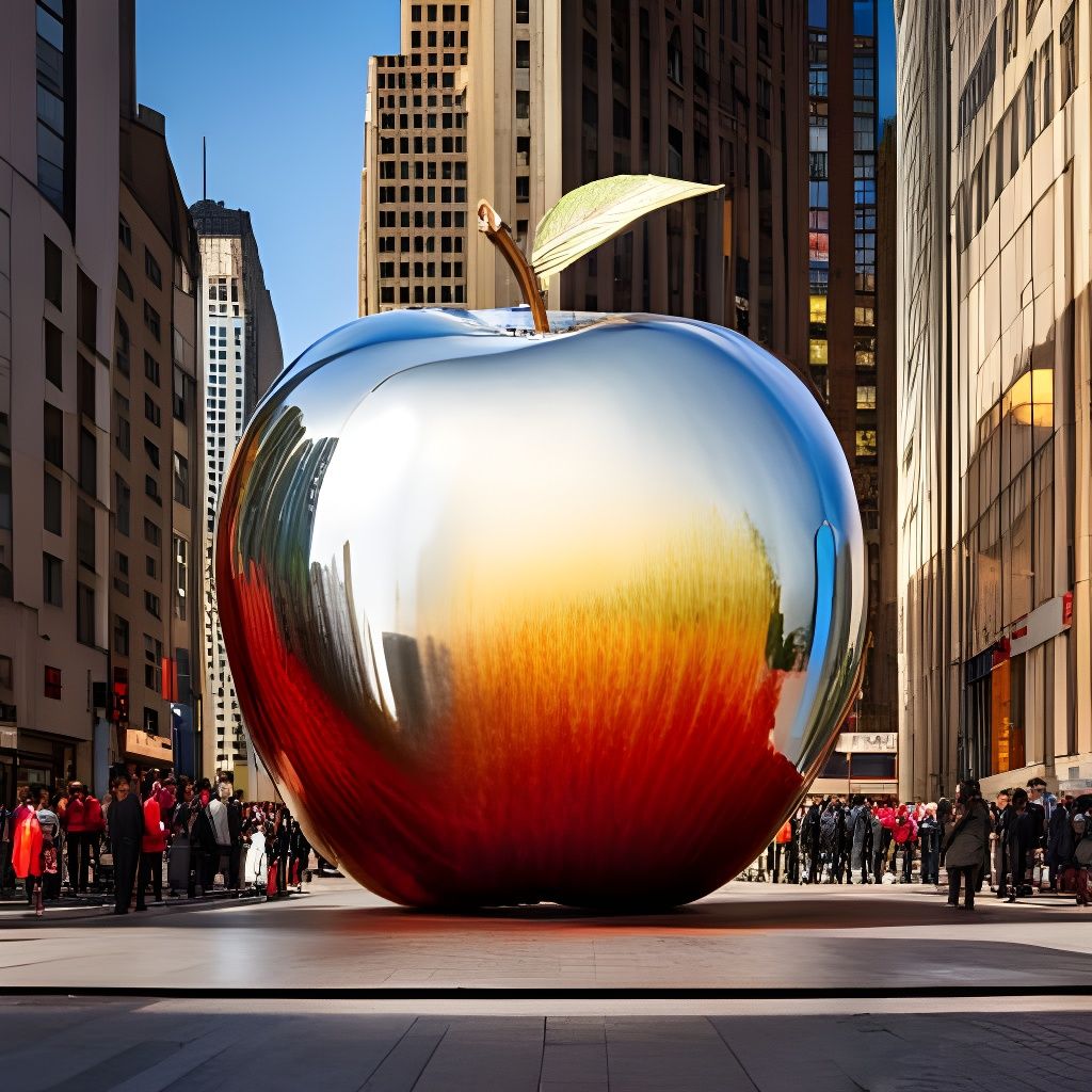 The Big Apple  by @Norman