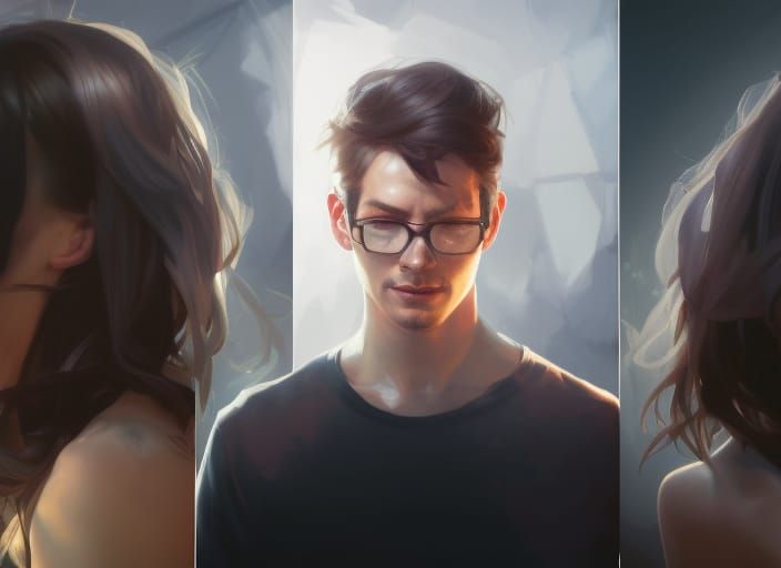 head and shoulders portrait, 8k resolution concept art portr...