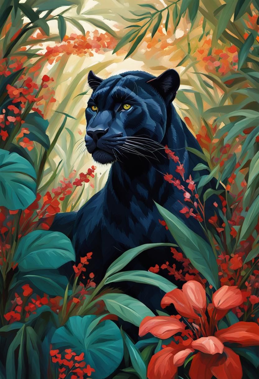 Black Panther - AI Generated Artwork - NightCafe Creator