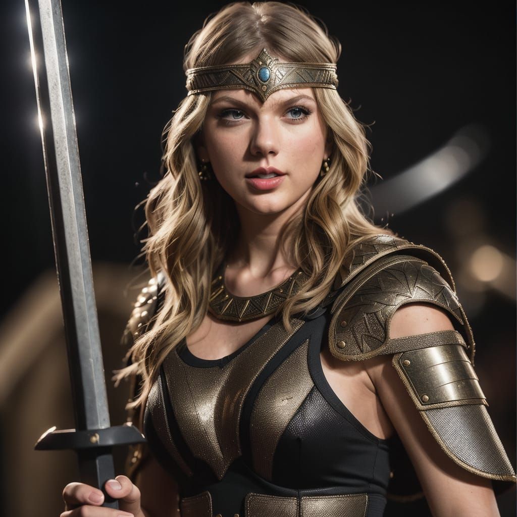 Taylor As Xena Warrior Princess 2