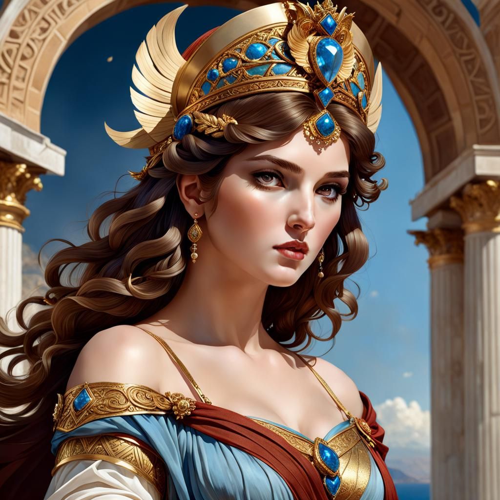 Ariadne, Princess Of Crete - Ai Generated Artwork - Nightcafe Creator