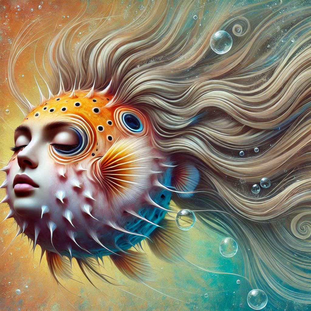 Puffergirl fish
