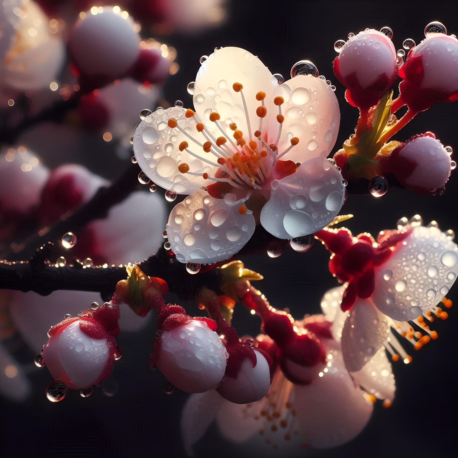 Sakura flowers