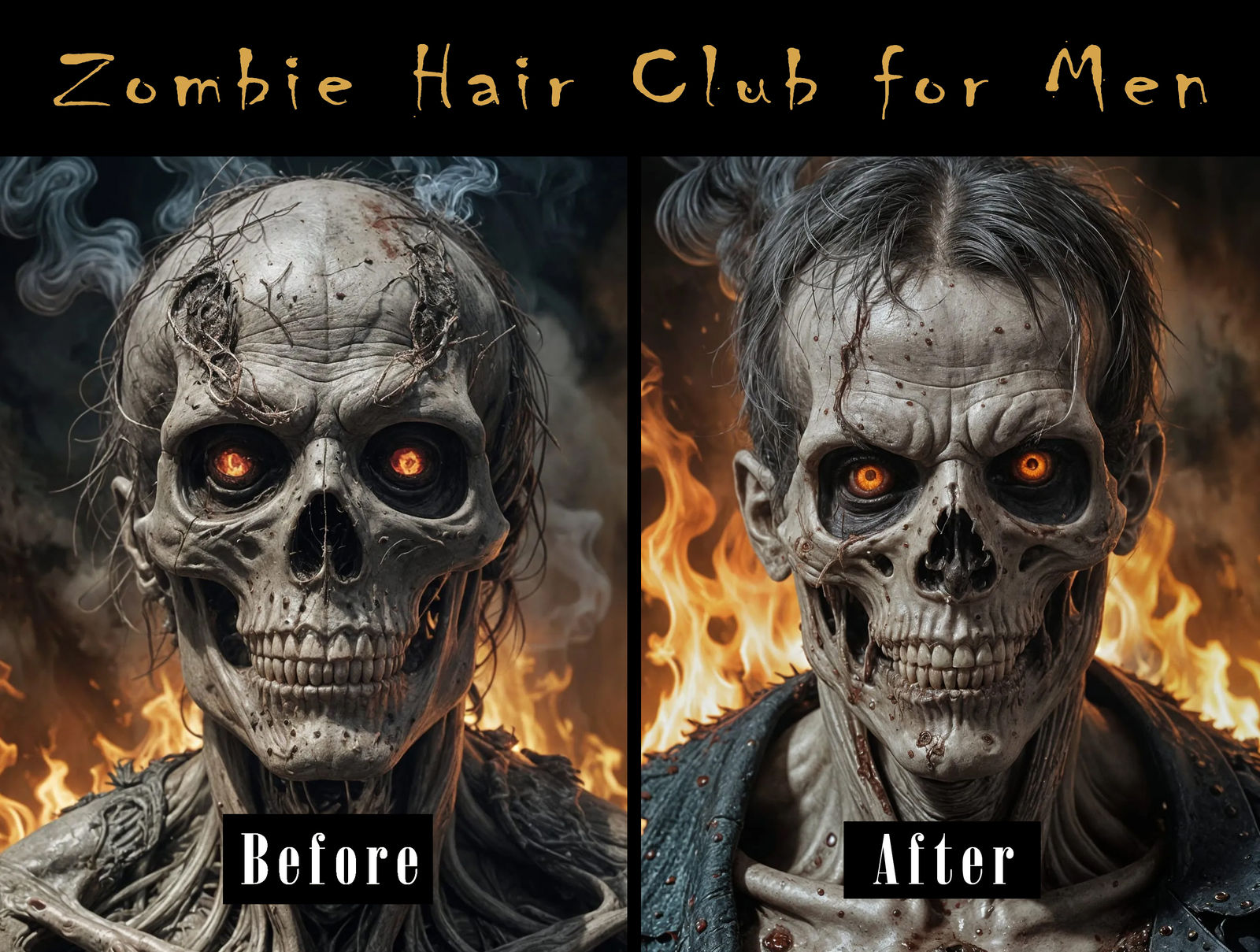 Zombie Hair Club for Men