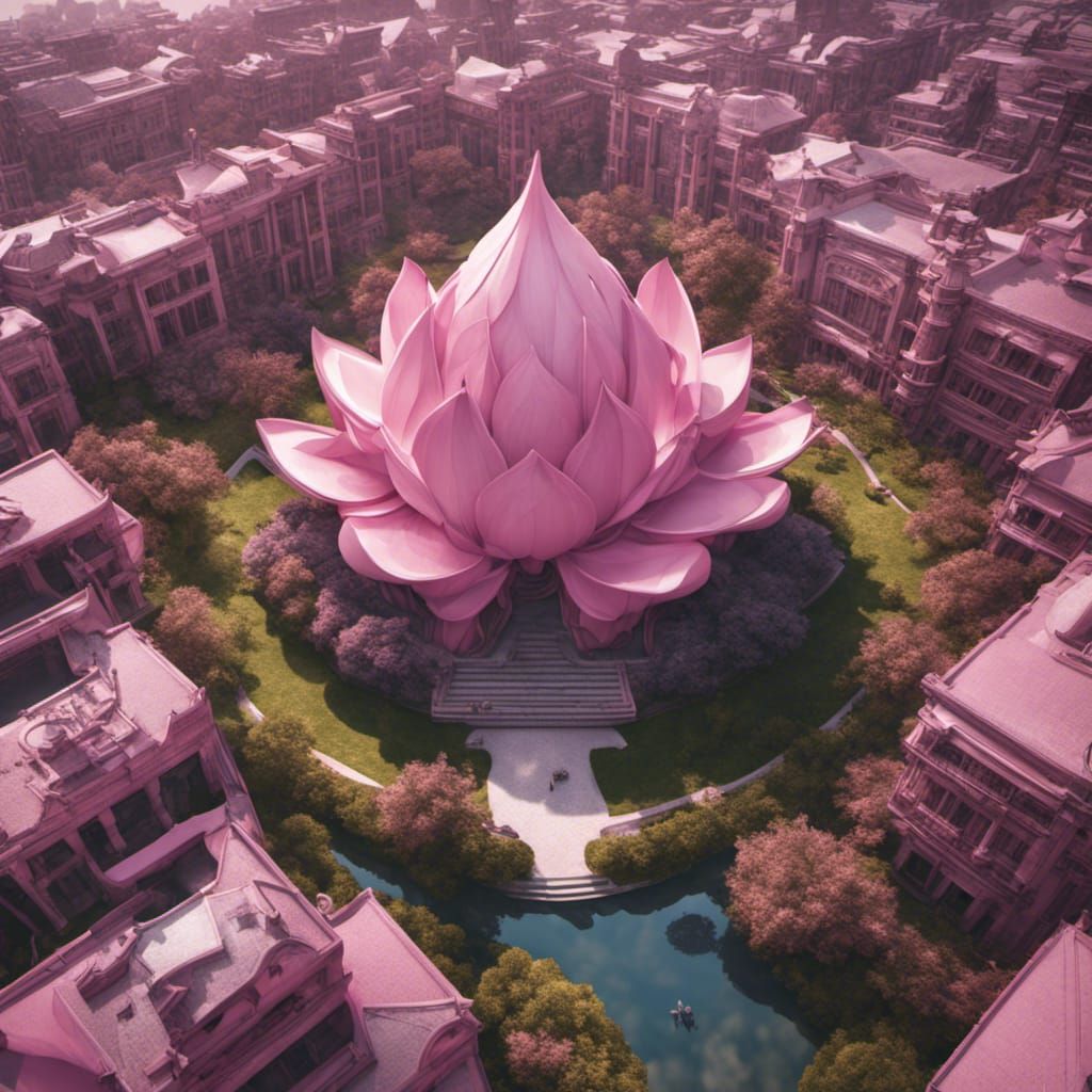 Lotus Building  by @ClosingBelle