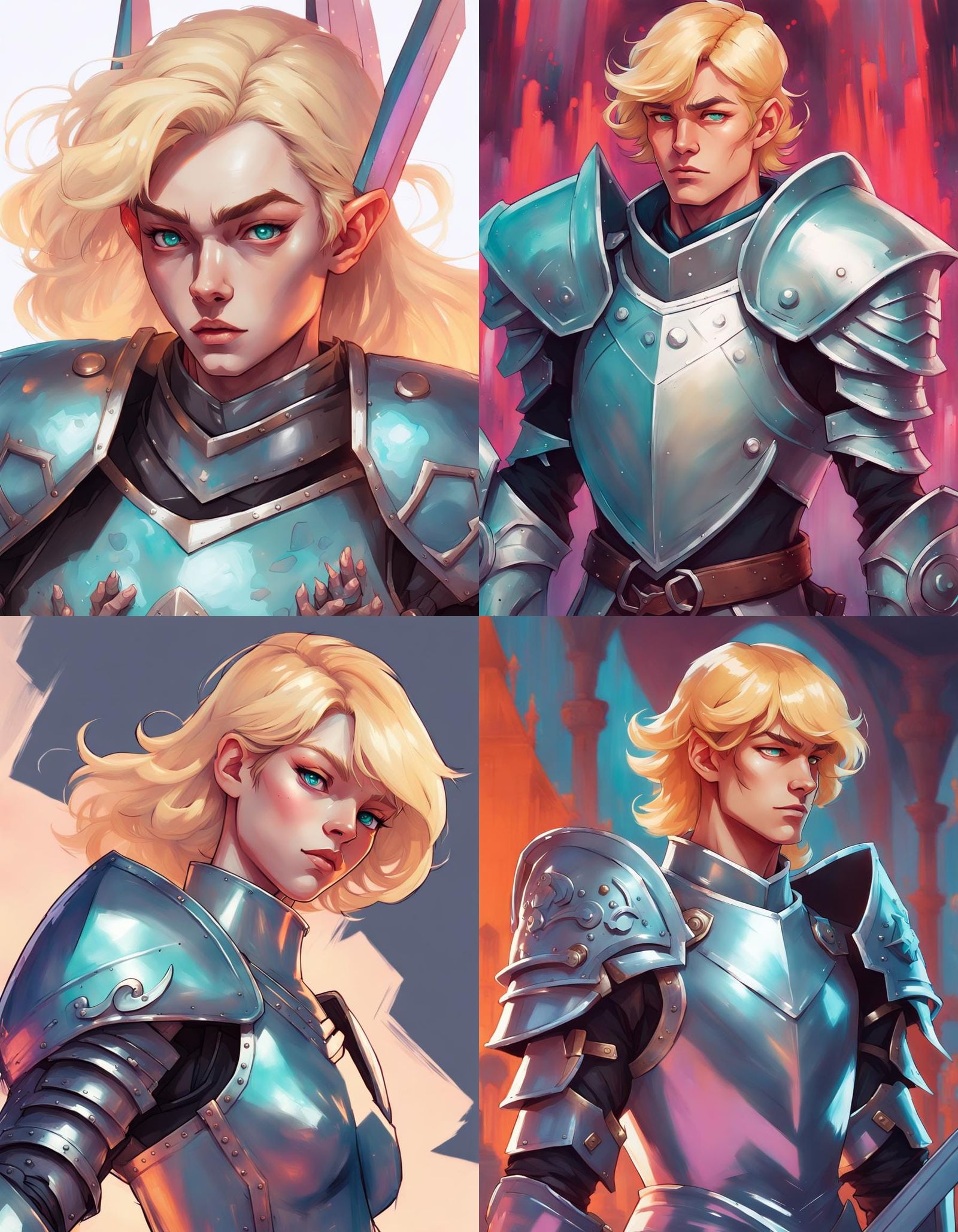 Fred the Paladin, Armored