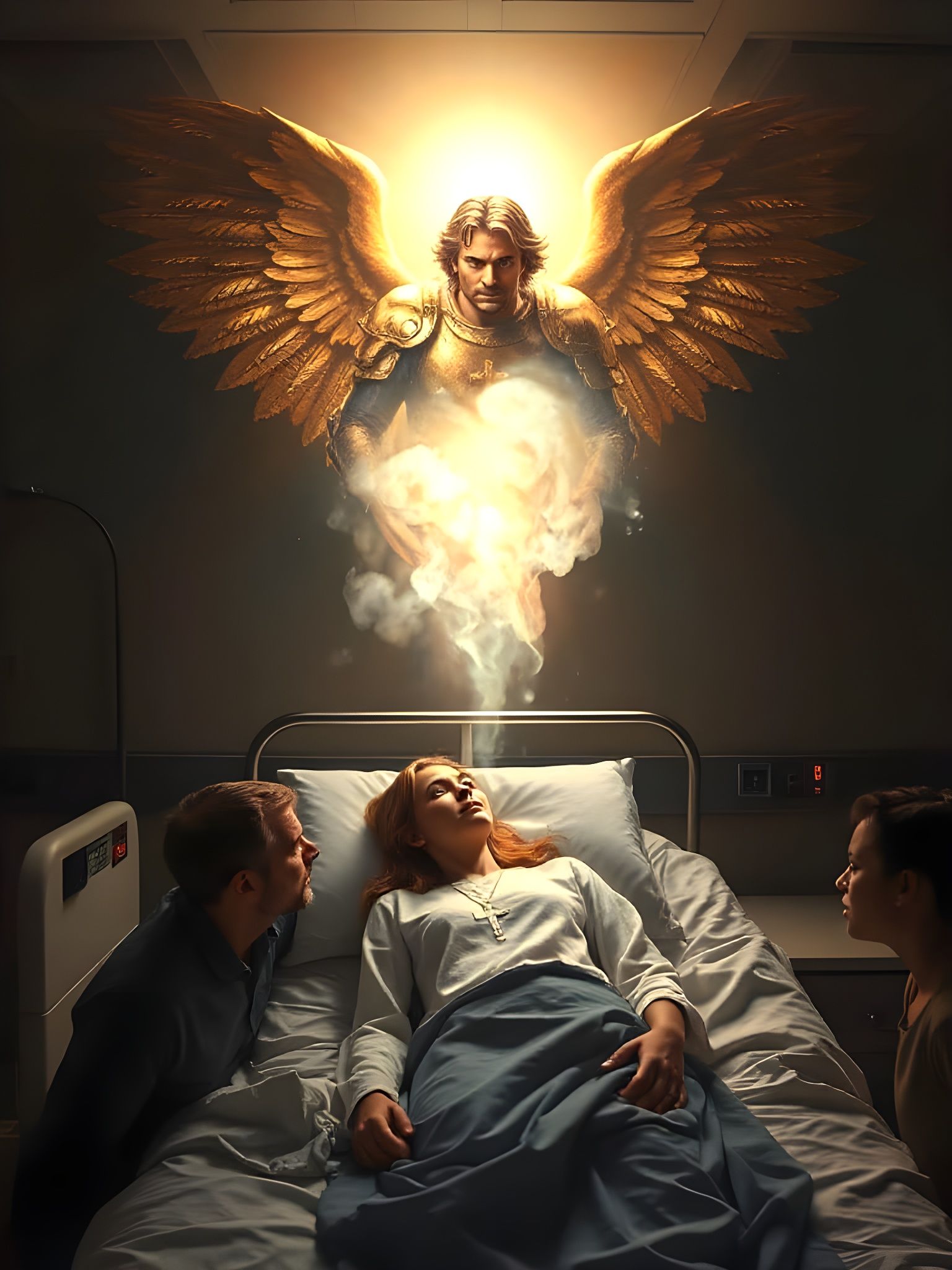  Archangel Michael Heavenly Escort  by @Gary Murakami