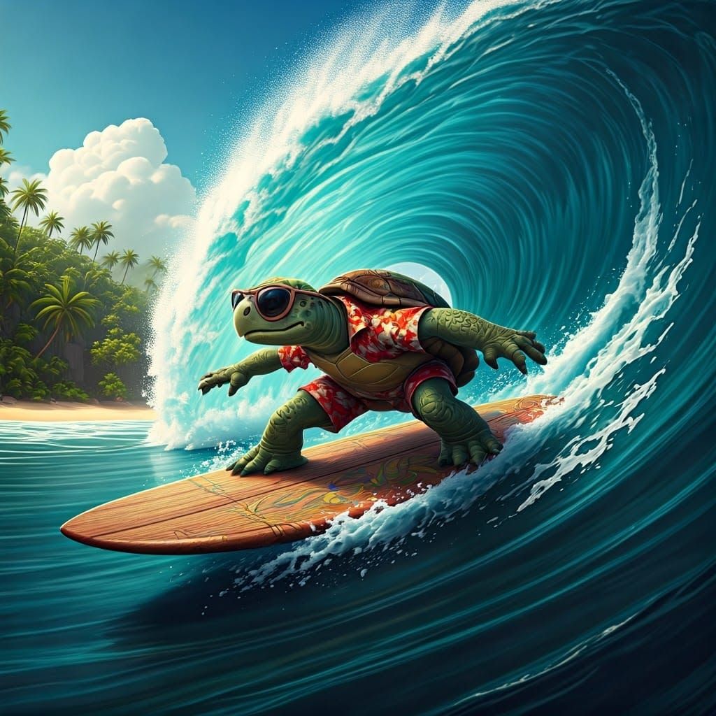 Tubular Turtle  by @Cheshy