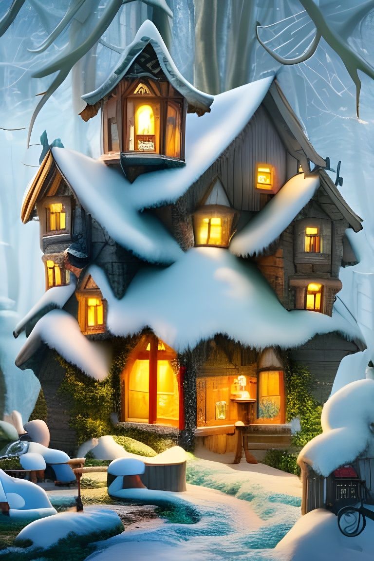 4 Sale - Adorable Cottage in Fantasy Village  by @Sharonjoy