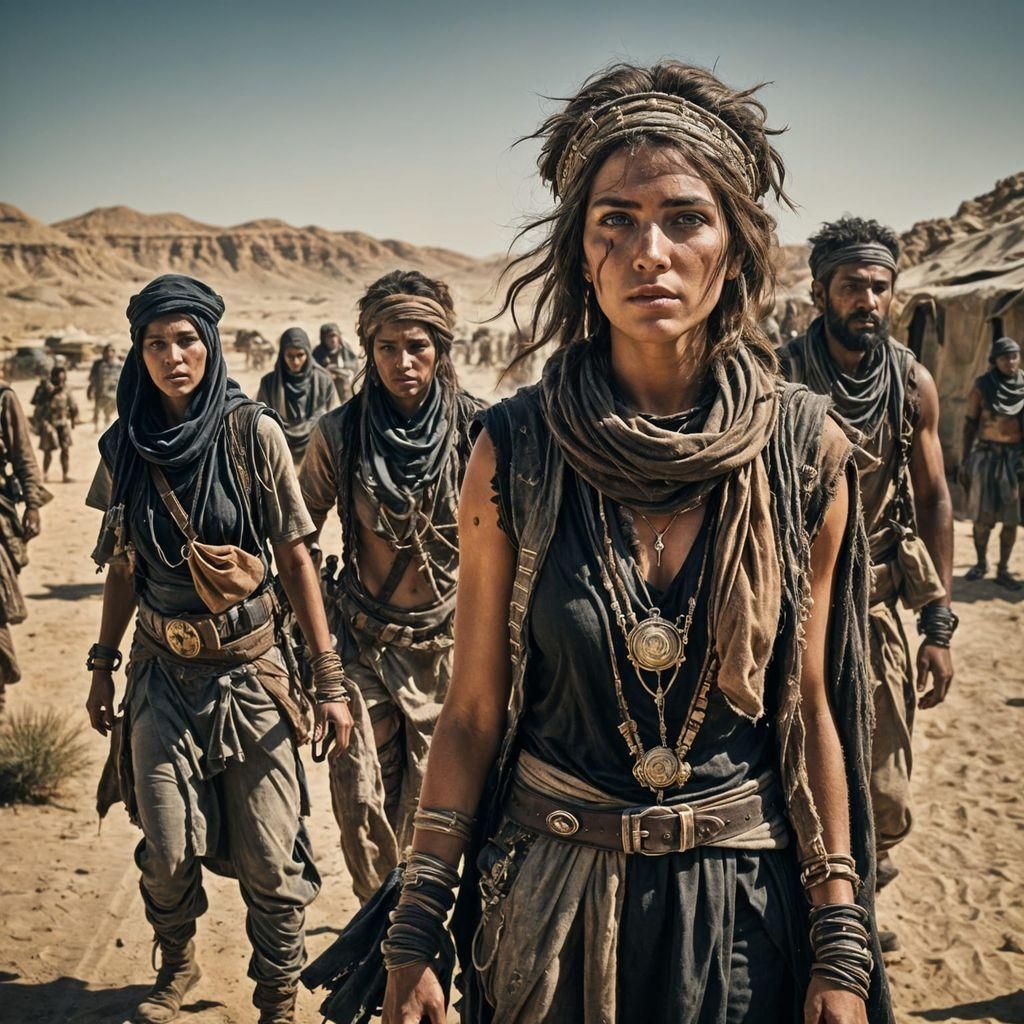 Wasteland wanderers   by @Morning Dawn