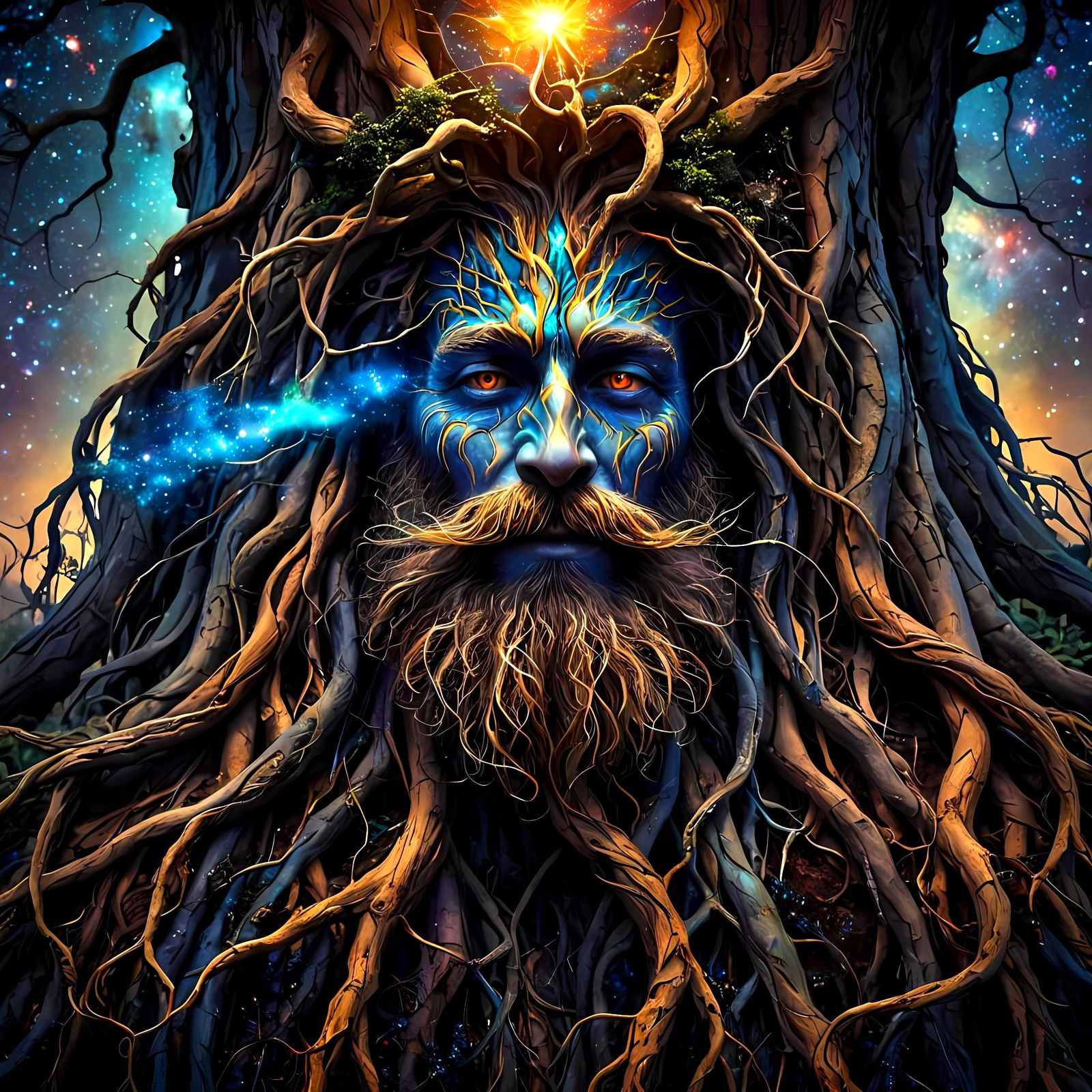 Tree Man With Rootbeards  by @_falezhiagraphy_