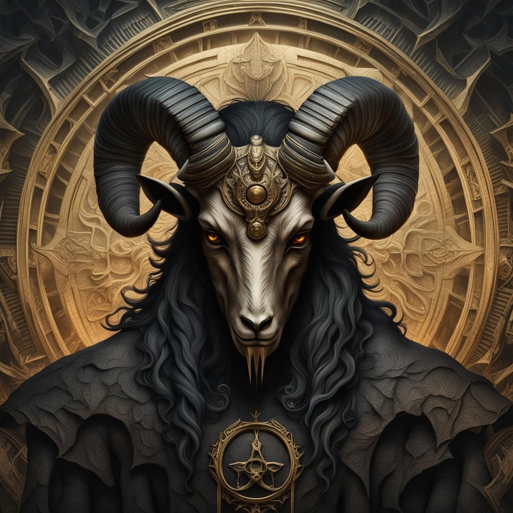 Baphomet. - AI Generated Artwork - NightCafe Creator