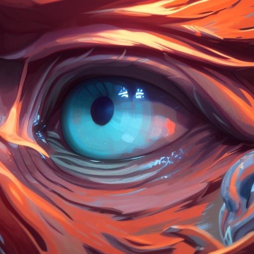 Eye of a Powerful Being