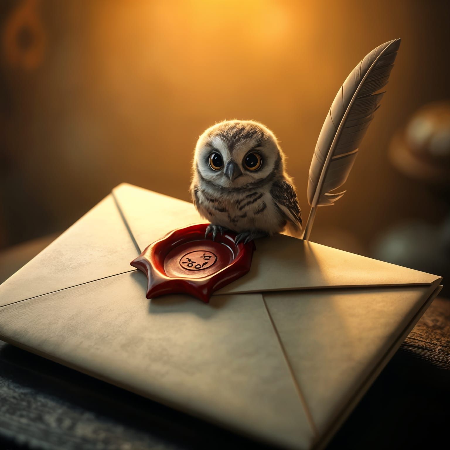 Tiny owl  by @Lesja