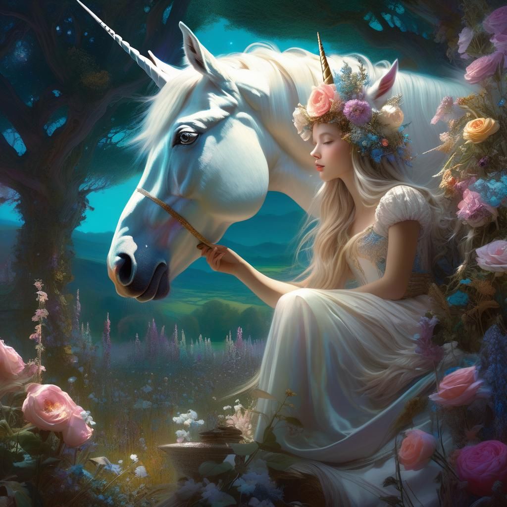 Unicorn - AI Generated Artwork - NightCafe Creator