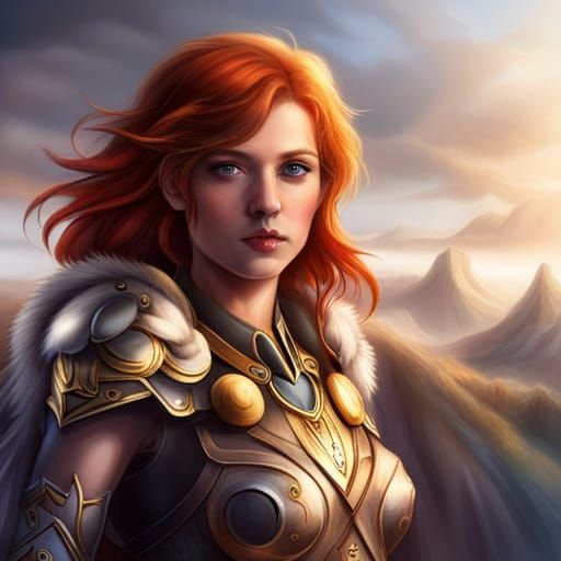 Valhalla Valkyrie - AI Generated Artwork - NightCafe Creator