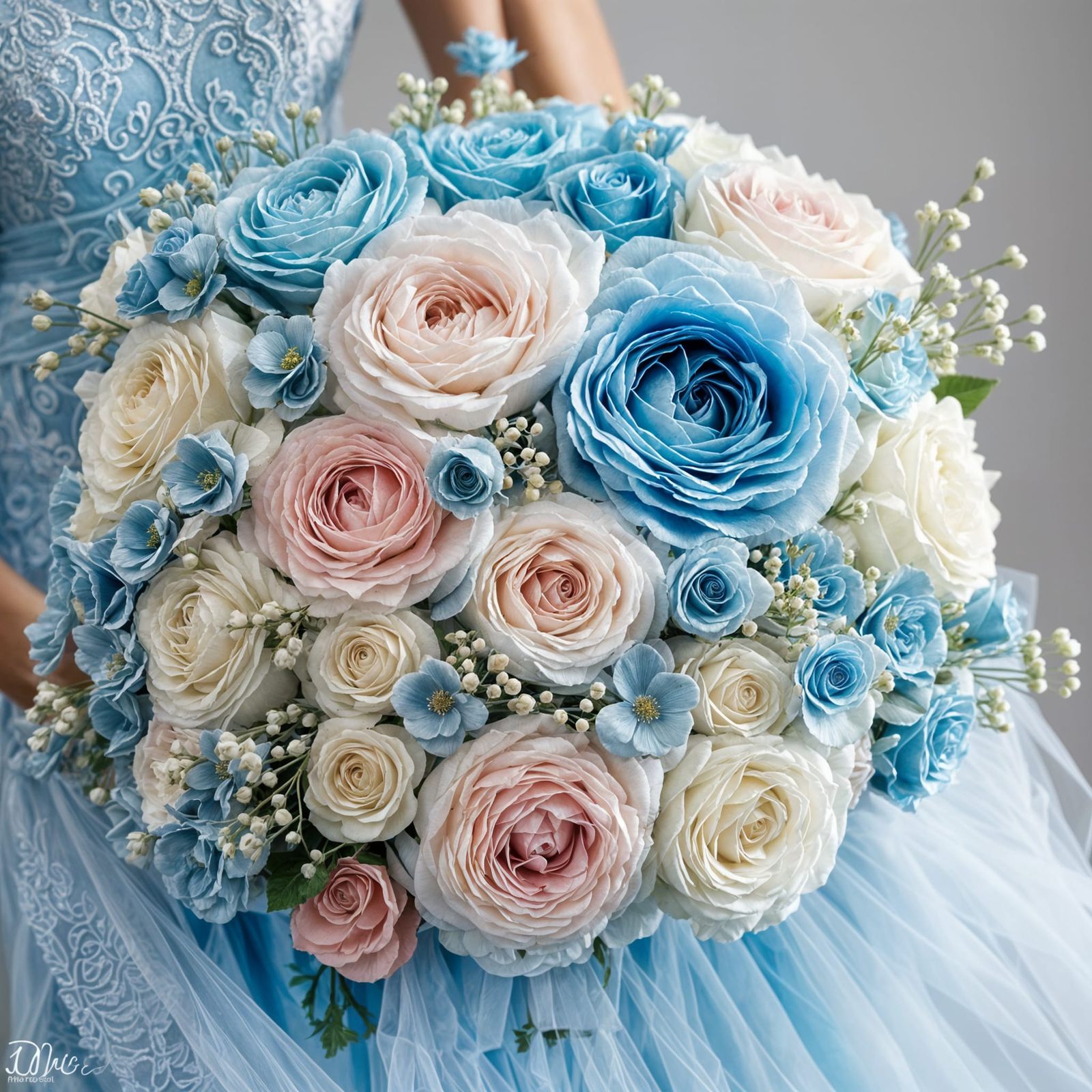 "Image détaillée mettant en avant un magnifique bouquet de f...